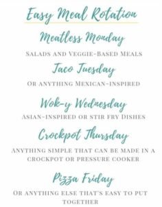 Meal Planning for Beginners